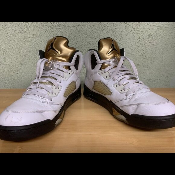 Size 11.5 - Jordan 5 Retro Olympic 2016 - Picture 2 of 11